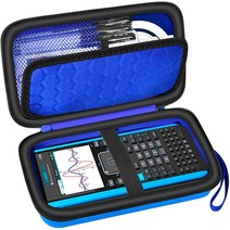 PAIYULE Texas Instruments Ti Nspire CX CAS II Ti-84 Plus CE 그래픽 계산기용 여행용 케이스 펜 케이블 및 기타 액세서리를 위한 대, White_for TI-84