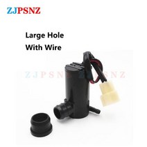 베어링 모터 펌프 부품 앞 유리 유체 와셔 펌프모터 dc12v 24v car auto 와이퍼 와이퍼 워터 제트 청소 자동차 와이퍼 유니버설, 빨간색