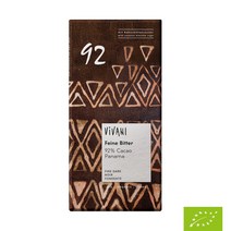 비바니 유기농 다크초콜릿 92% 10개입, 80g, 10개