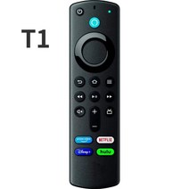 4K 스트리밍 파이어 TV 스틱 와이파이 6 Y 컨트롤 원격 제어, [01] T1, 01 T1