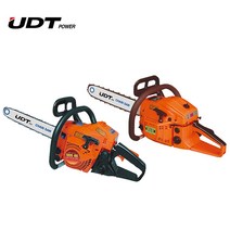 UDT 2사이클 엔진톱 16인치 18인치 전기톱 목공용 벌목용 체인톱 나무 가지치기 가정용 기계톱 UCS-40 45 50, 03) UCS-50 (18인치) 50cc, 1개