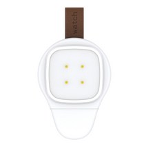 애플워치 무선 충전 거치대 호환 fitbit versa 3fitbit sense 휴대용 마그네틱 usbtype-c 무선 충전기용 시계 충전기 여행 충전기 독 스마트 시계, 1-C형