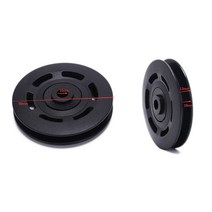 Bearing Pulley 50/90mm Wearproof Nylon Bearing Pulley Wheel Cable Gym Universal Fitness Equipment Pa, 03 green