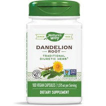 네이쳐스웨이 단델리온 루트 1575mg 베지터블 캡슐, 1개