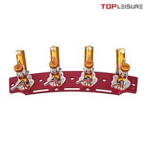 탑레져 마스터 4단 받침틀 세트 민물 낚시터 2022년형, 튜닝 D형 4단 받침틀 세트 (내경 18mm)