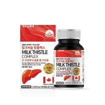 힐링팩토리 밀크씨슬 컴플렉스 간 영양제 실리마린 1 000mg, 180정, 9개