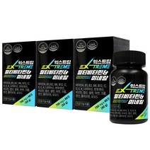 익스트림 멀티비타민&미네랄 700mg X 60정 (6개월분), 3개