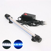 [올블루] 소형 LED 수중등 (대) 화이트/블루 27cm(2W) 어항등