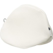 MUJI 무인 양품 폴리 에스테르 쿠션 메쉬 세탁 그물 원형  / 약 28.5 × 20 20cm 44593547, 한개옵션1, 01 원형/약 28.5×20×20 cm