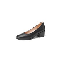 여성 편한구두 발볼넓은 승무원 여자 소가죽 구두 3cm 5cm A27