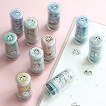 아이코닉 다이어리 스탬프 (다꾸 꾸미기 칭찬 캐릭터 만년 자동 도장), 17 참 잘했어요, 1개