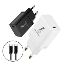갤럭시S10/S10e/S10＋ C타입 초고속충전기25W, SR2418-블랙, 1개