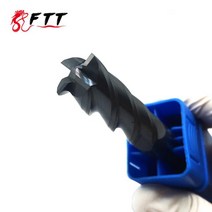 엔드밀 4플루트 카바이드 텅스텐 스틸 cnc 밀링 커터, 4F 6.0X6DX75L_2 PCS