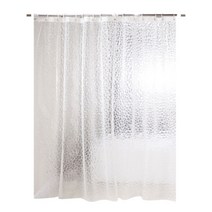 아그노 방수 샤워 반투명 커튼 워터큐브 +커튼링 12P 180 x 200cm, 1개