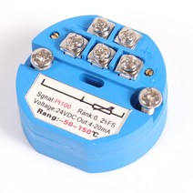 온도센서 모듈RTD PT100 온도 트랜스미터 센서 모듈 열 저항 4-20mA -50-100 150 0-50 200 300 400 500 도, 01 -200-200 Celsuis