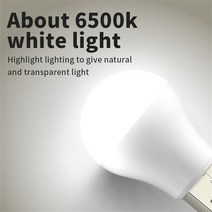 USB 플매트 카펫 러그 장식 램프 눈 보호 LED 야간 전구 충전 라운드 책 침실, [11] White D, [03] 10Pcs