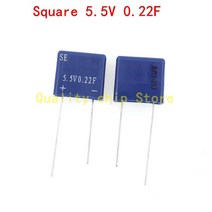 슈퍼 캐패시터 1PCS V C H 유형 55V 커패시터 0047F 01F 022F 033F 10F 15F 40F 50F 버튼 패러드, 14 V-type 4.0F