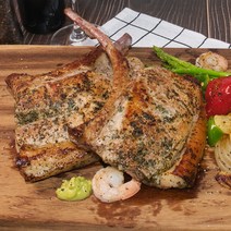 요즘 대세!! ^^한돈 수비드 돈마호크 4팩(1kg 이상) 5팩 (1.25kg 이상) 온가족 여행 만찬 간편조리 캠핑 바베큐 아이간식 안주, 1팩(250g+@)