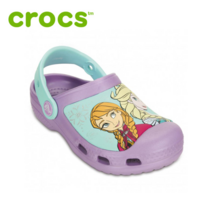 크록스 크록스키즈 겨울왕국 클로그 퍼플 16358-532