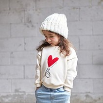(몽피마피) 아동 사랑해요 맨투맨 긴팔 21A01/ 패밀리룩 가족사진의상