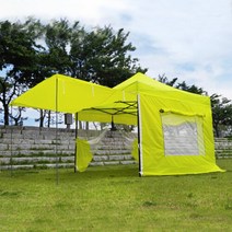 베이직3x4.5 캐노피천막 캠핑천막 감성천막 포장마차 야외천막 접이식천막, B타프풀 3X4.5 블루