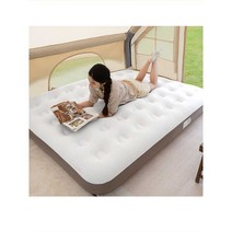자충 더블 이너매트 캠핑 에어매트 간이침대, 싱글S폭73cm/핸드펌프+보관백