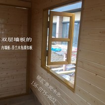 방갈로 나무집 방음부스 비물막이 비가림막 미니방갈로 이동식 야외방갈로 목조주택 이동식창고, 더블 패널/제곱당