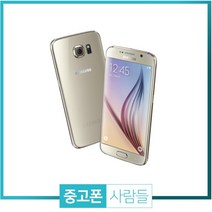 삼성 갤럭시S6 중고 휴대폰 중고폰 공기계, 골드플레티넘, 갤럭시S6 32G S등급, 32GB