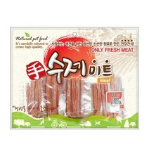 수제 미트 치킨 슬라이스 애견 건강간식, 300g, 15개