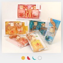 제주사월 제주핸차량방향제 1P 감귤향 아쿠아향(바다) 블랙체리향(동백) 디퓨저 실내방향제, 2P-감귤향