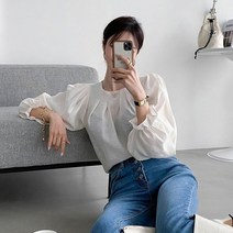 러블리감성 성윤 핀턱 블라우스 셔츠