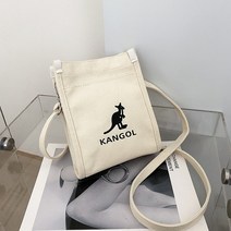 여자핸드백 미니핸드백 Kangol- 패션 캥거루 미니 배낭 여성용 크로스 바디 작은 사각형 핸드폰 가방