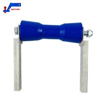 보트 트레일러 8인치 하드 플라스틱 용골 롤러 PE 200mm 셀프 센터링 브래킷 부품, [02] blue, 02 BLUE