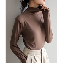 바바 소프트 피치기모 하프넥 티셔츠 1+1