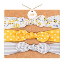 엠케이 실키 리본 유아 헤어밴드 3종 세트