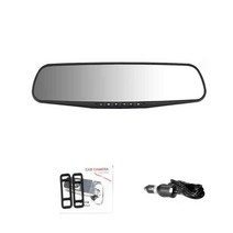 룸미러블랙박스 커넥티드 후방카메라 와이파이 addkey dash car dvr dual len rear view mirror auto dashcam 레코더 registrator, 후방 카메라 없이, 16g
