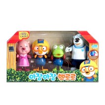 뽀로로 아장아장 4종 태엽 피규어뽀로로완구 뽀로로인형 캐릭터완구 미니피규어 야구피규어, 본상품