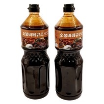 바로 숯불 바베큐소스S 2.15kg 업소용, 2개