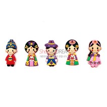입체메모홀더 5p-왕과왕비 외국인선물한국기념품