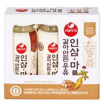 서울우유 인삼 마를 갈아만든 우유 180MLx3개입 (보냉백/아이스박스中택1), 옵션1 - 보냉백포장 (보냉백 아이스팩)