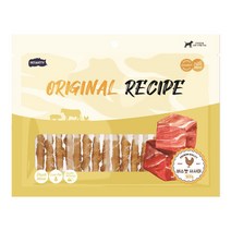 6개월 강아지간식 닭고기 말이 스틱껌 고기껌 비숑 포메 이빨껌 반려견껌 강아지잘먹는개껌, 1개