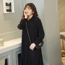 [Myshe]여성 뱃살커버 원피스 빅사이즈 봄 3Q425LTT325DM02