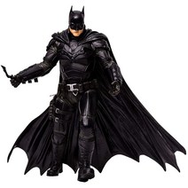 McFarlane - DC 배트맨 영화 30.5cm(12인치) - 배트맨 포즈 조각상 버전 2, 한개옵션0