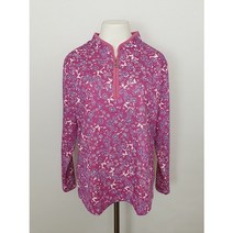 할머니옷 엄마옷 중년여성 국산 반집업 꽃무늬 차이나 긴팔티 겨울 면 60대 70대 80대 90대 66 별대 엄마네옷장