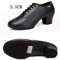 무용슈즈 줌바 에어로빅 살사 재즈 라틴 댄스 신발 여성 살사 재즈 5.5cm 발 뒤꿈치 볼룸 구두 소프트 단독, 37_해외, 05 5.5cm Indoor black