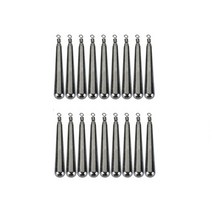 KN피싱 스틱 프리리그 싱커 봉돌 흑진주 2호 18개입 1팩, 흑진주 18개입