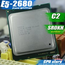 파워딜 인텔 제온 프로세서 E5-2680 C2 SR0KH 20M 캐시/2.7/GHz/8.00 GT/s E5 LGA 2011 8 코어 판매, 한개옵션0