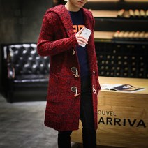 FANSYLI 2022봄 남성 니트코트 남 집업 니트 보온 캐주얼 가디건 2315호 1F