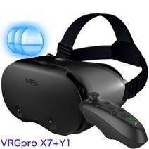 VR 가상현실 스마트폰 안경 VR 게임 인치 스마트 폰용 헬멧 가상 현실 안경 안경 지원 휴대 전화 용 근시 헤드셋, x7 및 y1