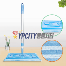 삼정 더블 벨크로 방걸레세트 밀대 막대 걸레 물걸레 대걸레 패드 방걸레 사무용 가정용, 1개